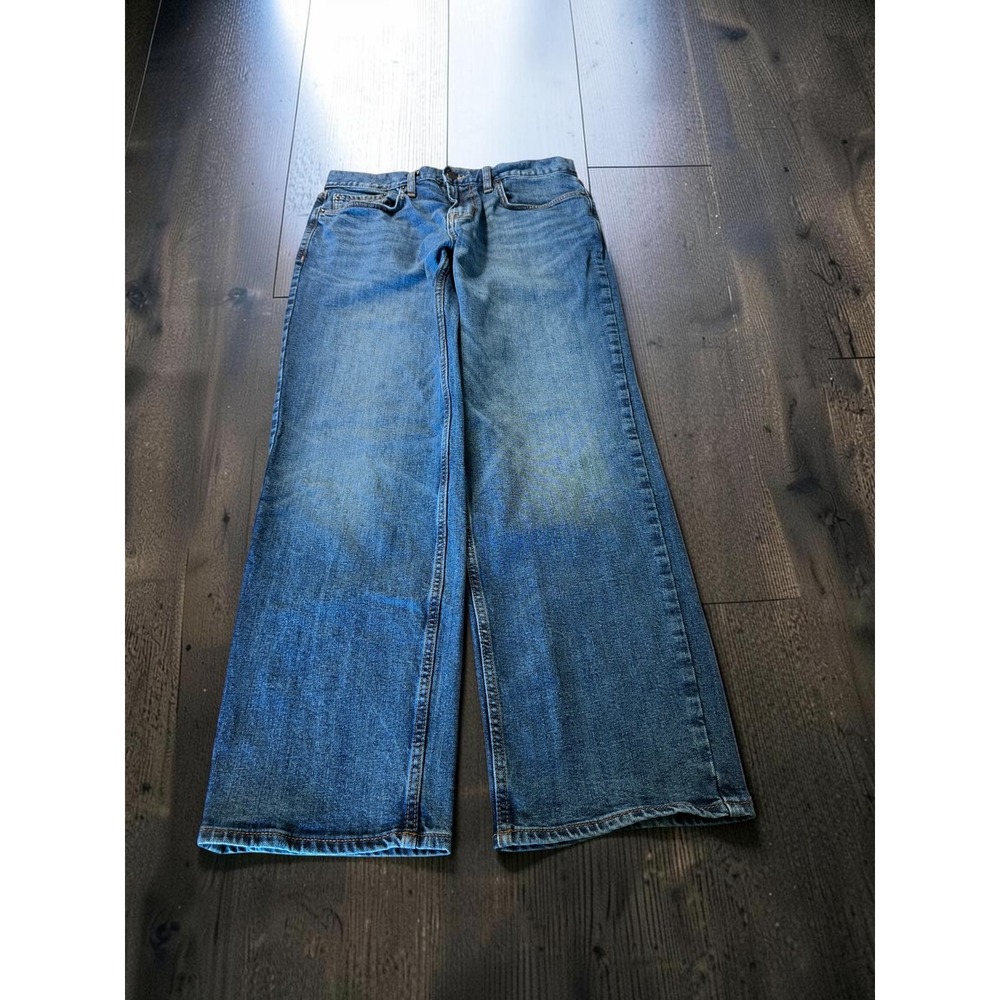 Old Navy Loose Jeans Mens 32x32 Blue Denim Wide Leg Skater Baggy Y2K Streetwear